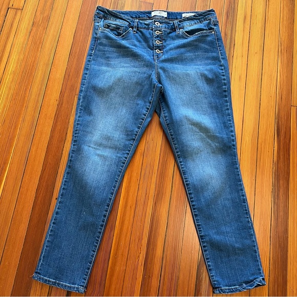 Jessica Simpson Forever Rolled Skinny Jeans Size 32 - Picture 2 of 16